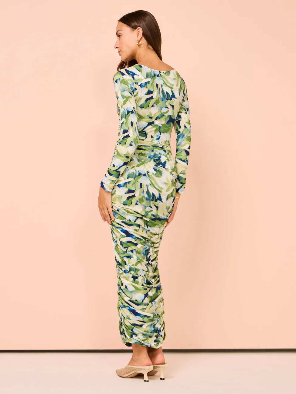 Acler Redland Midi Dress in Fresco Garden