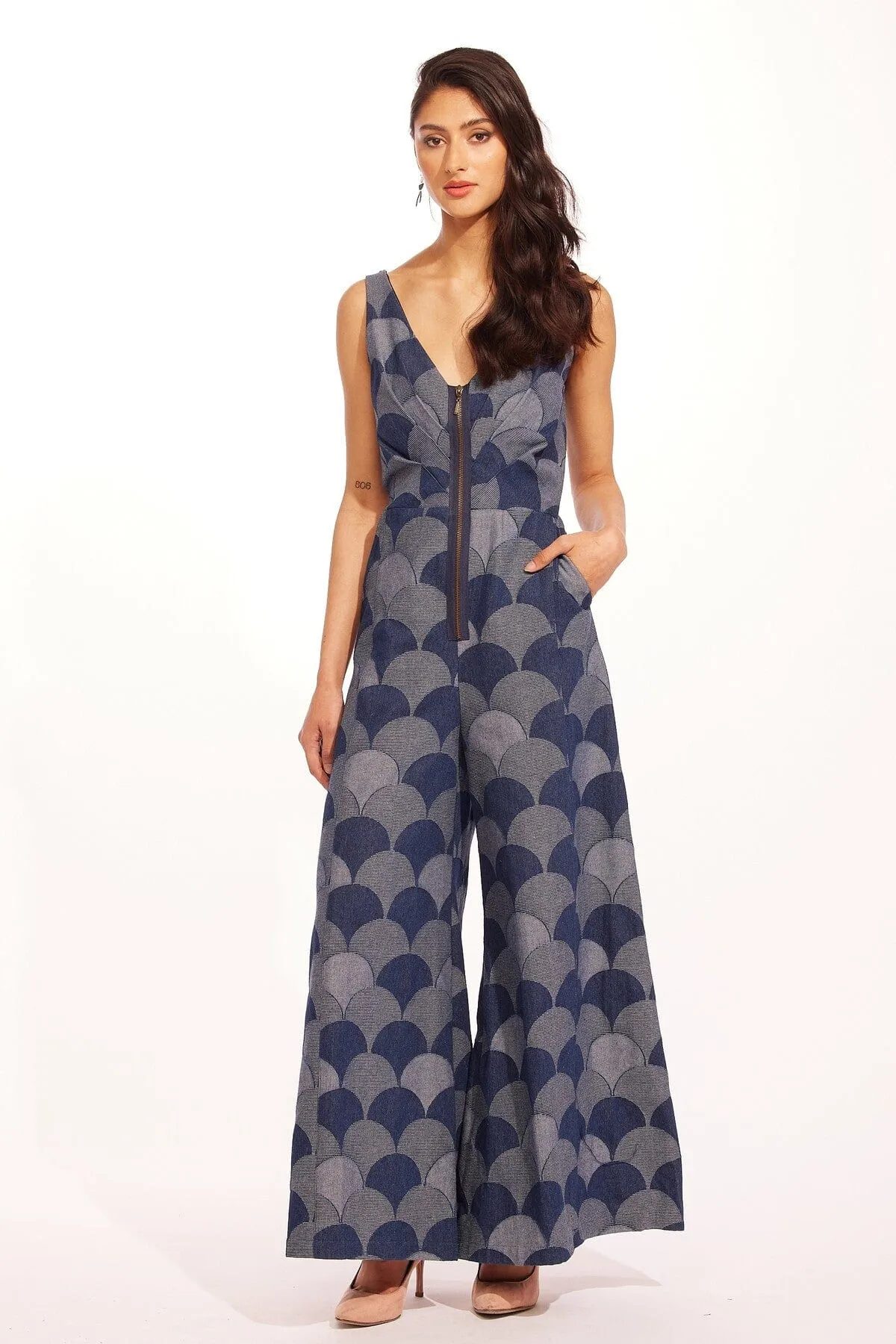Axella Jumpsuit - Atomic Denim