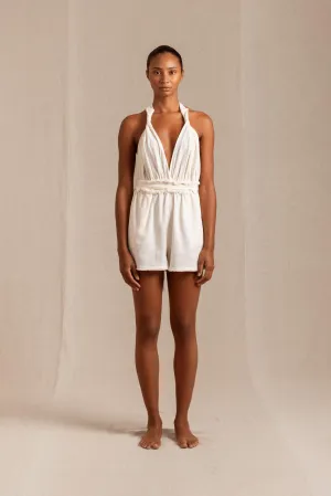 BEKECH JUMPSUIT - NATURAL
