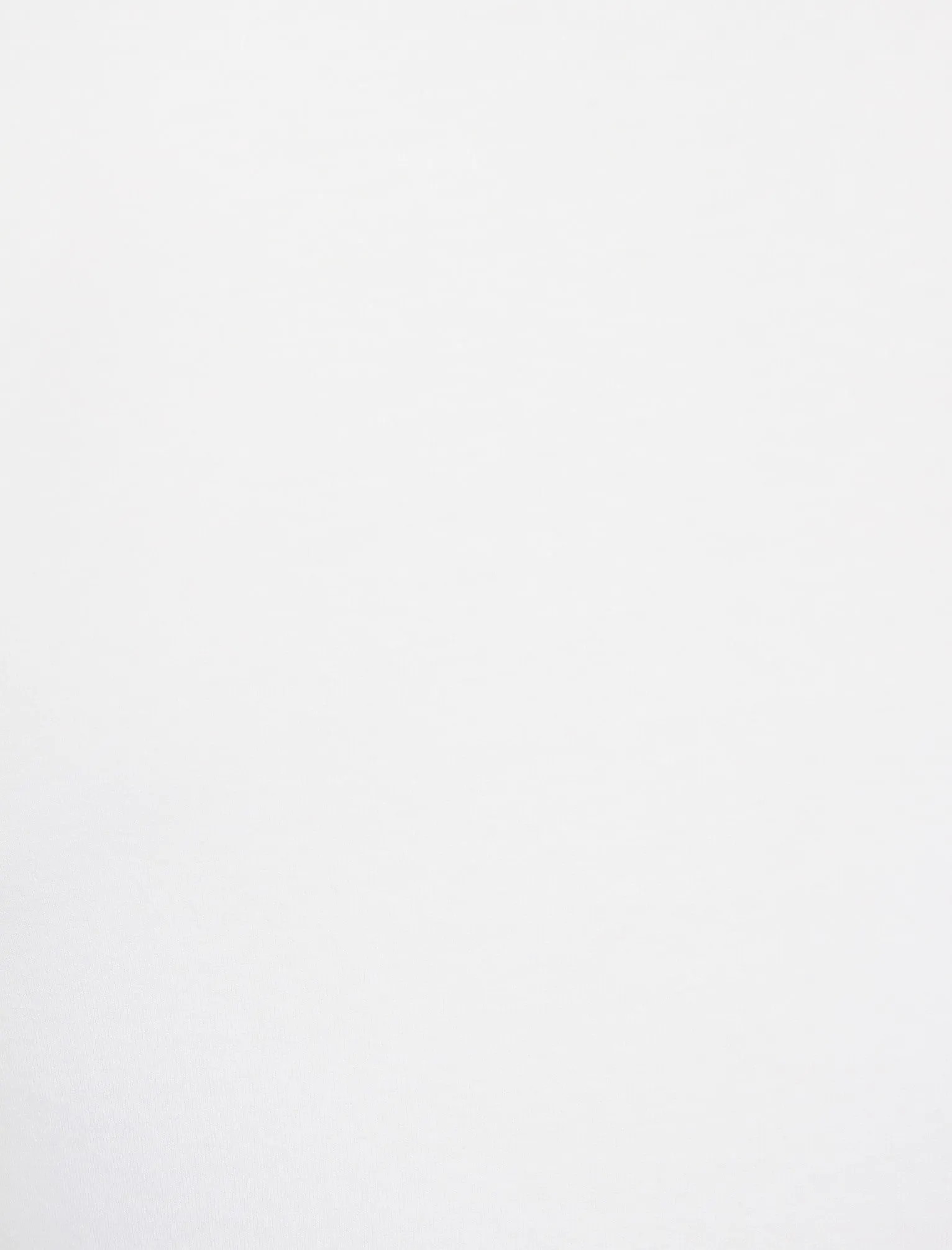 Briset Basic V-neck Tee in White - Le Shark