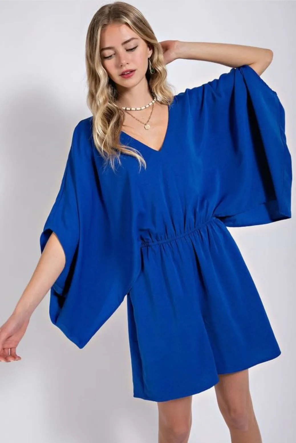 Corie V-neck Romper