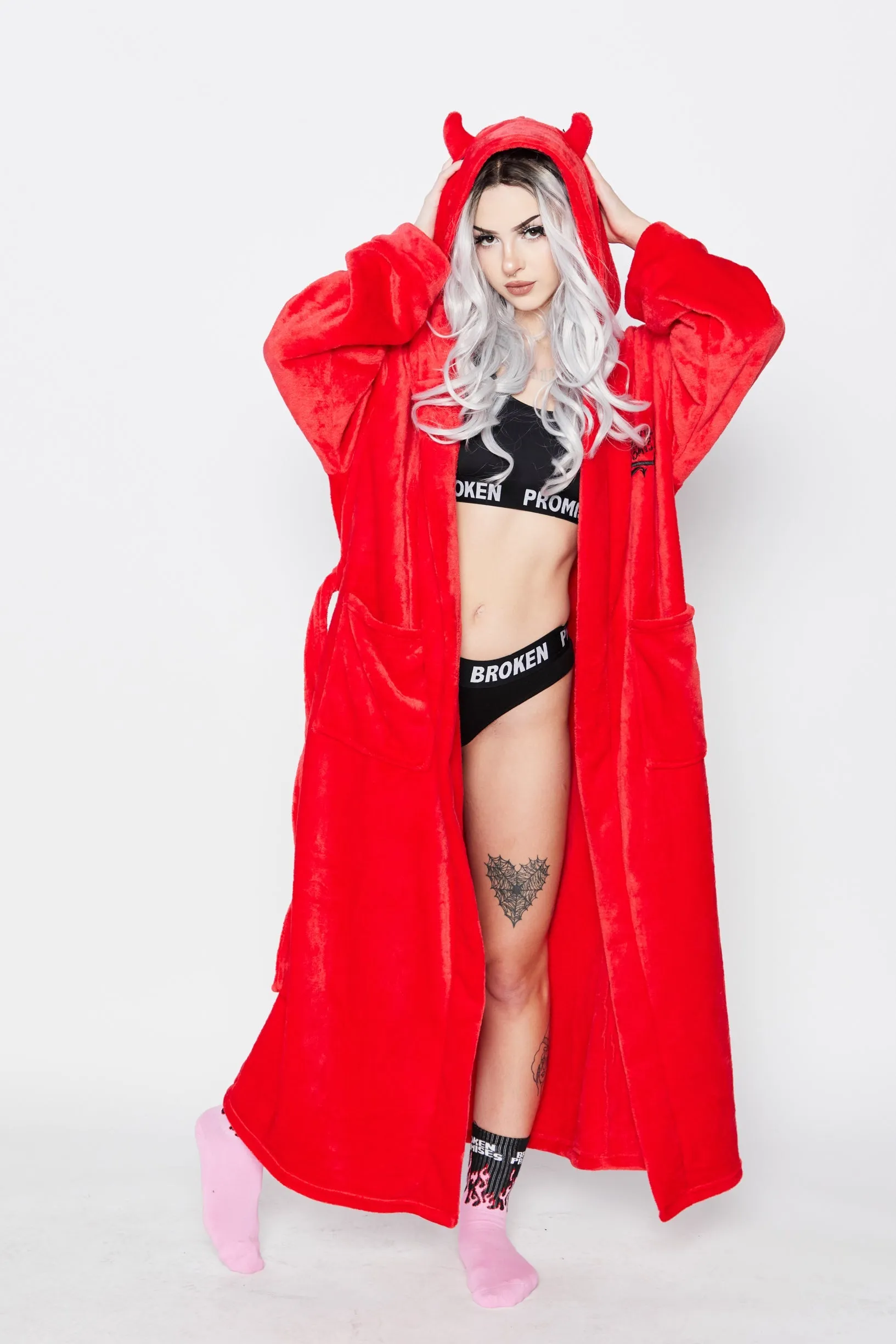 Devil Horn Robe Red