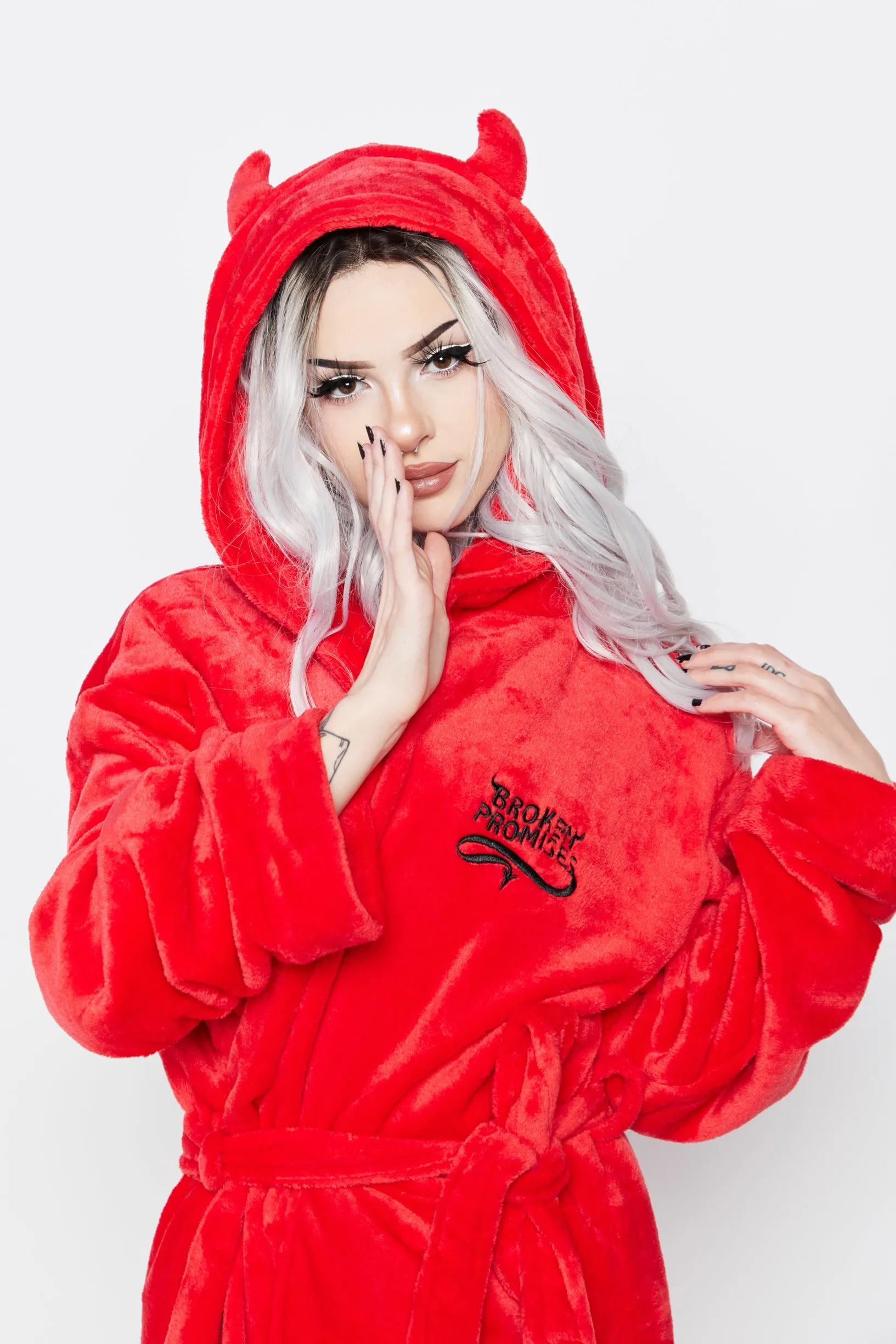 Devil Horn Robe Red