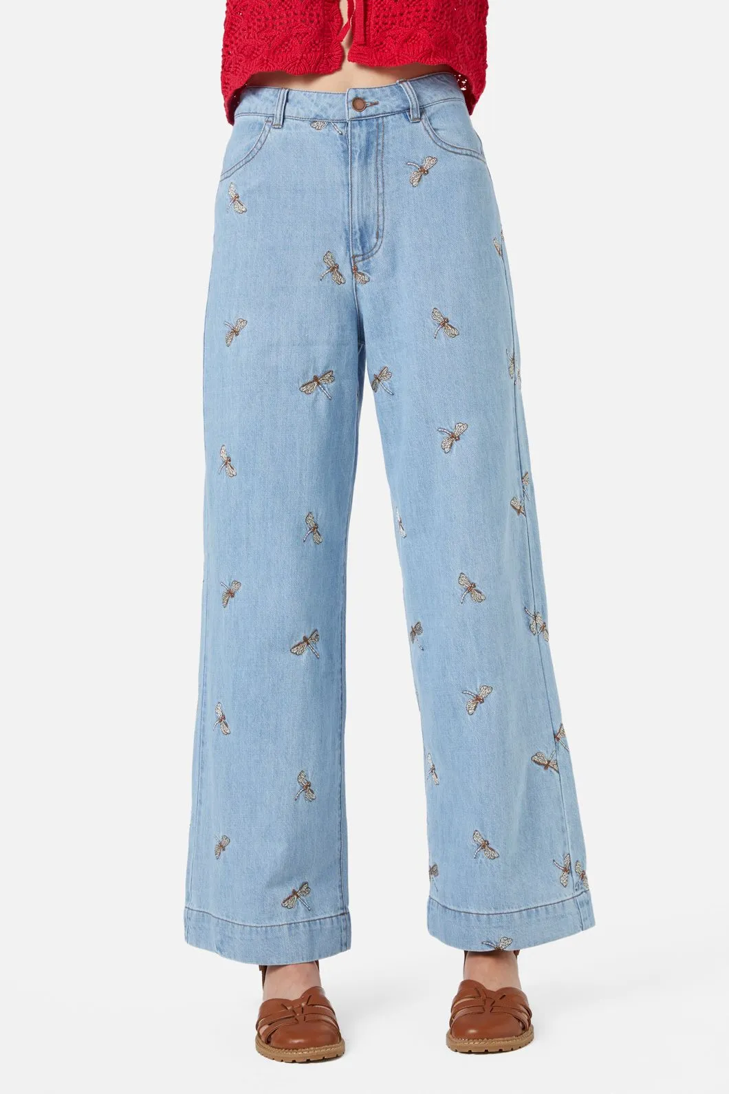 Dragonfly Emb Jean