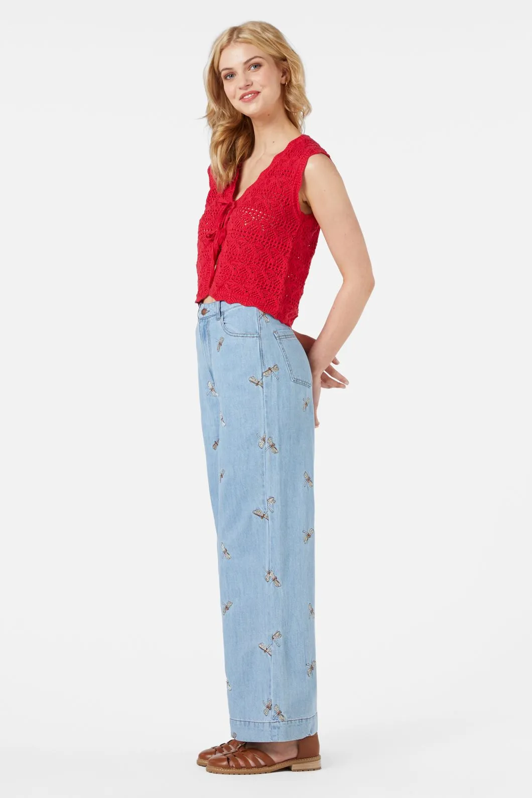 Dragonfly Emb Jean
