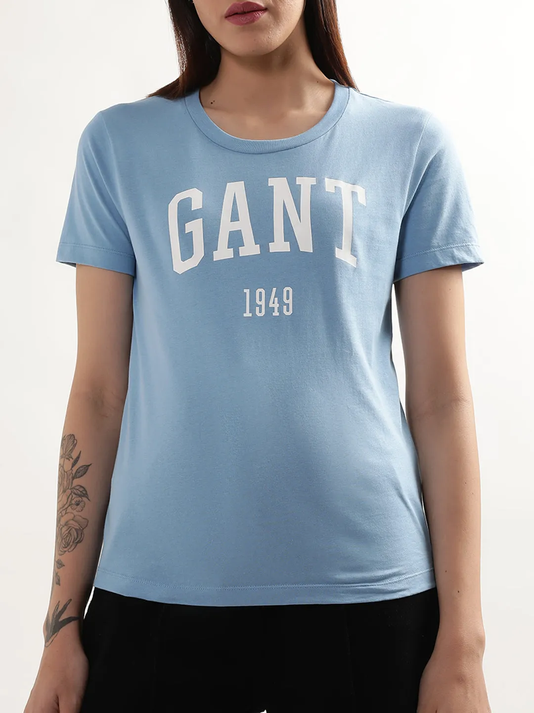 Gant Blue Preppy Logo Regular Fit T-Shirt