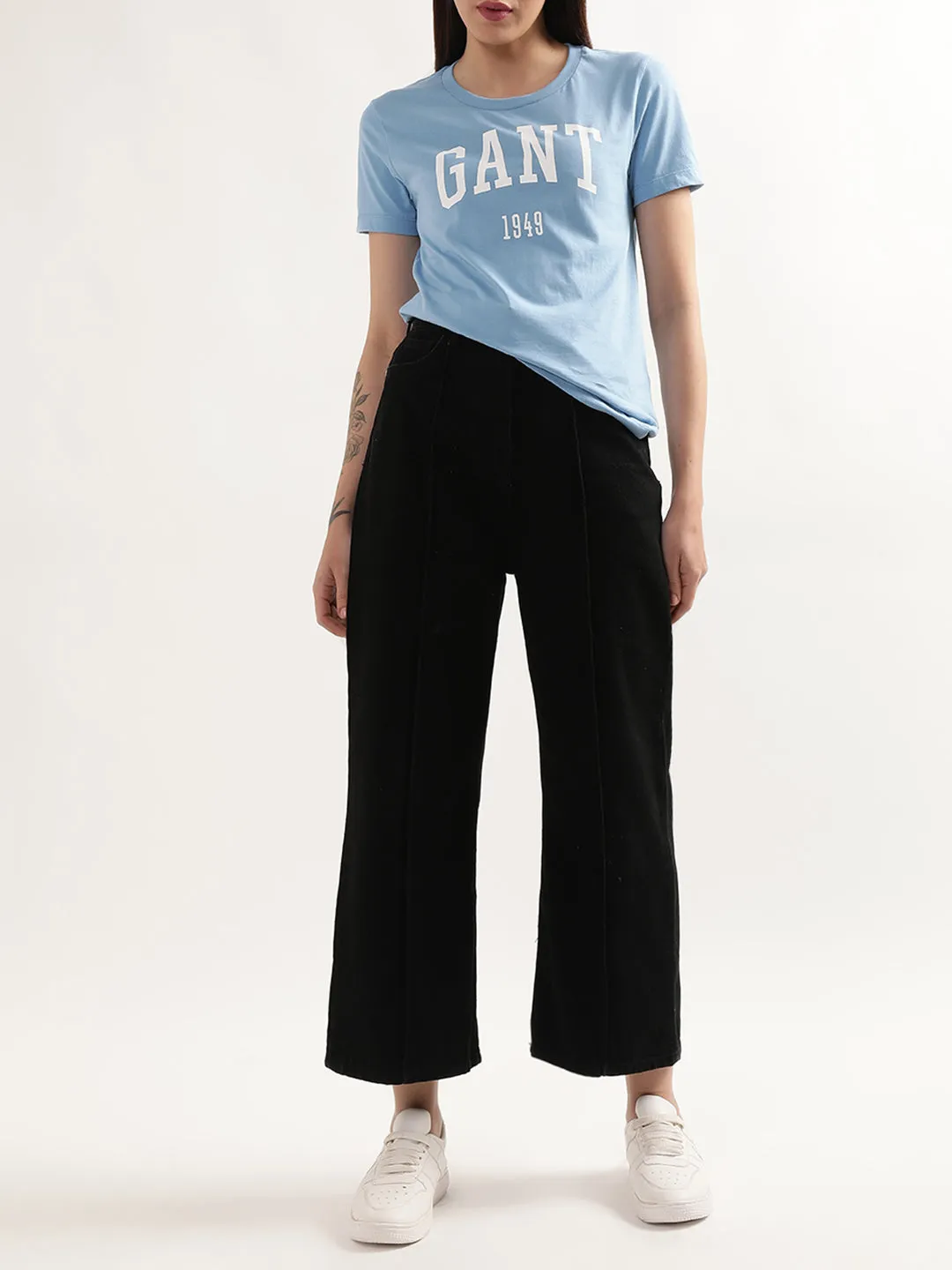 Gant Blue Preppy Logo Regular Fit T-Shirt