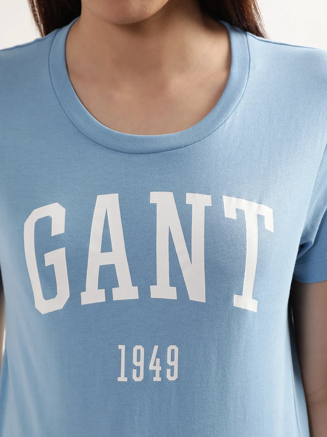 Gant Blue Preppy Logo Regular Fit T-Shirt