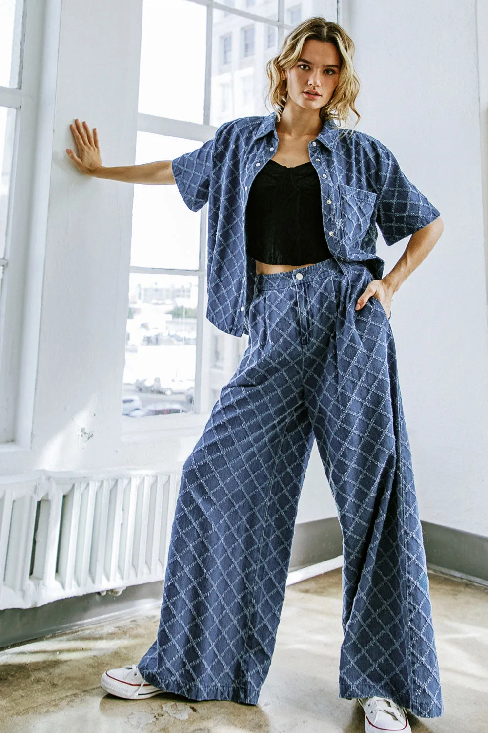 IT'S A SECRET DENIM PANTS