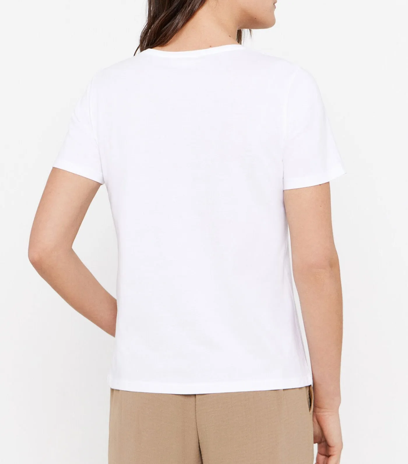 Printed T-Shirt Light Khaki