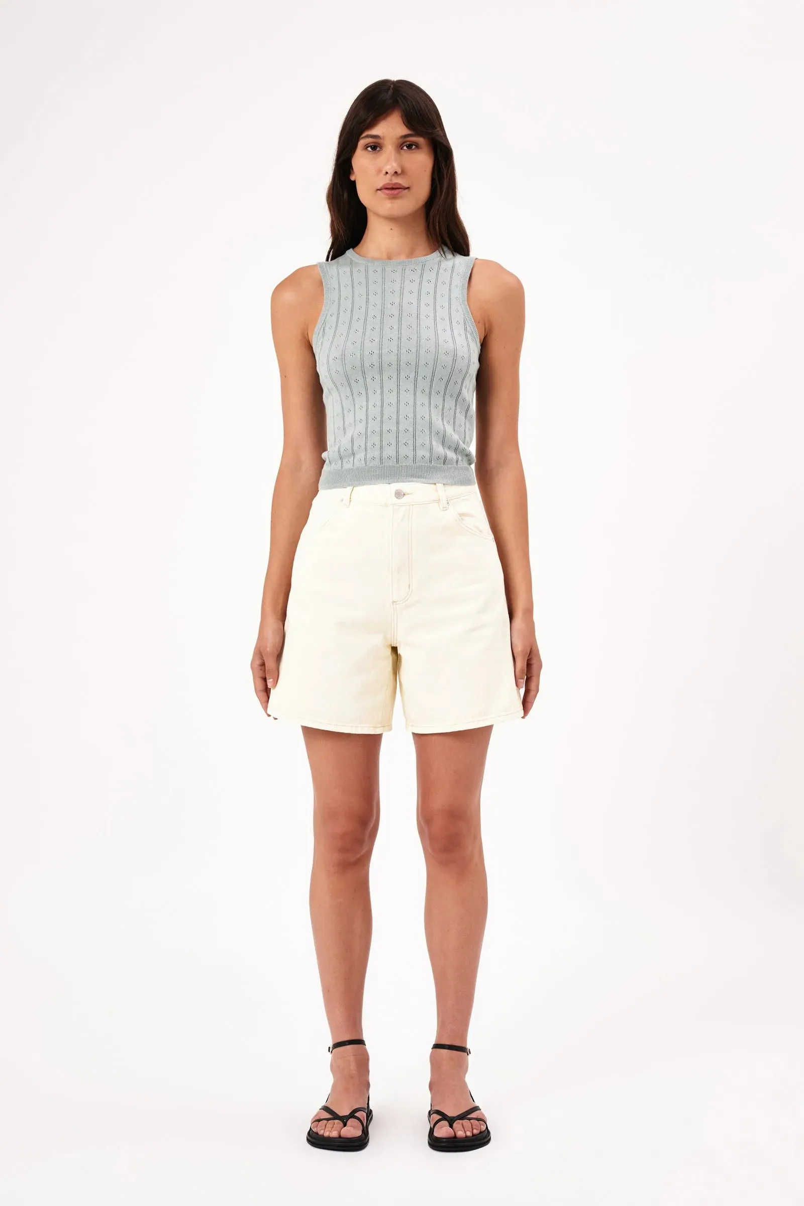 Rolla’s Super Mirage Lyocell Super High Rise Short Buttercream
