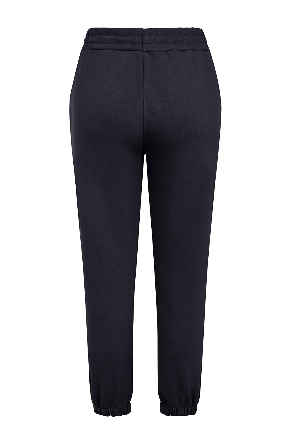 Sasha Navy Blue Under Bra Waisted Hoodie Tracksuit Set