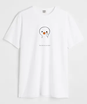Stay loyal but not stupid - Round Neck T-shirt