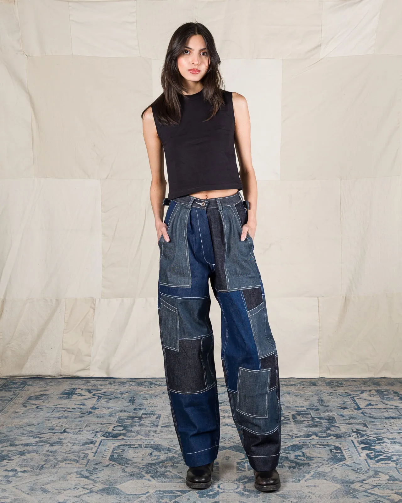 Unisex Freedom Flight Trouser - Denim