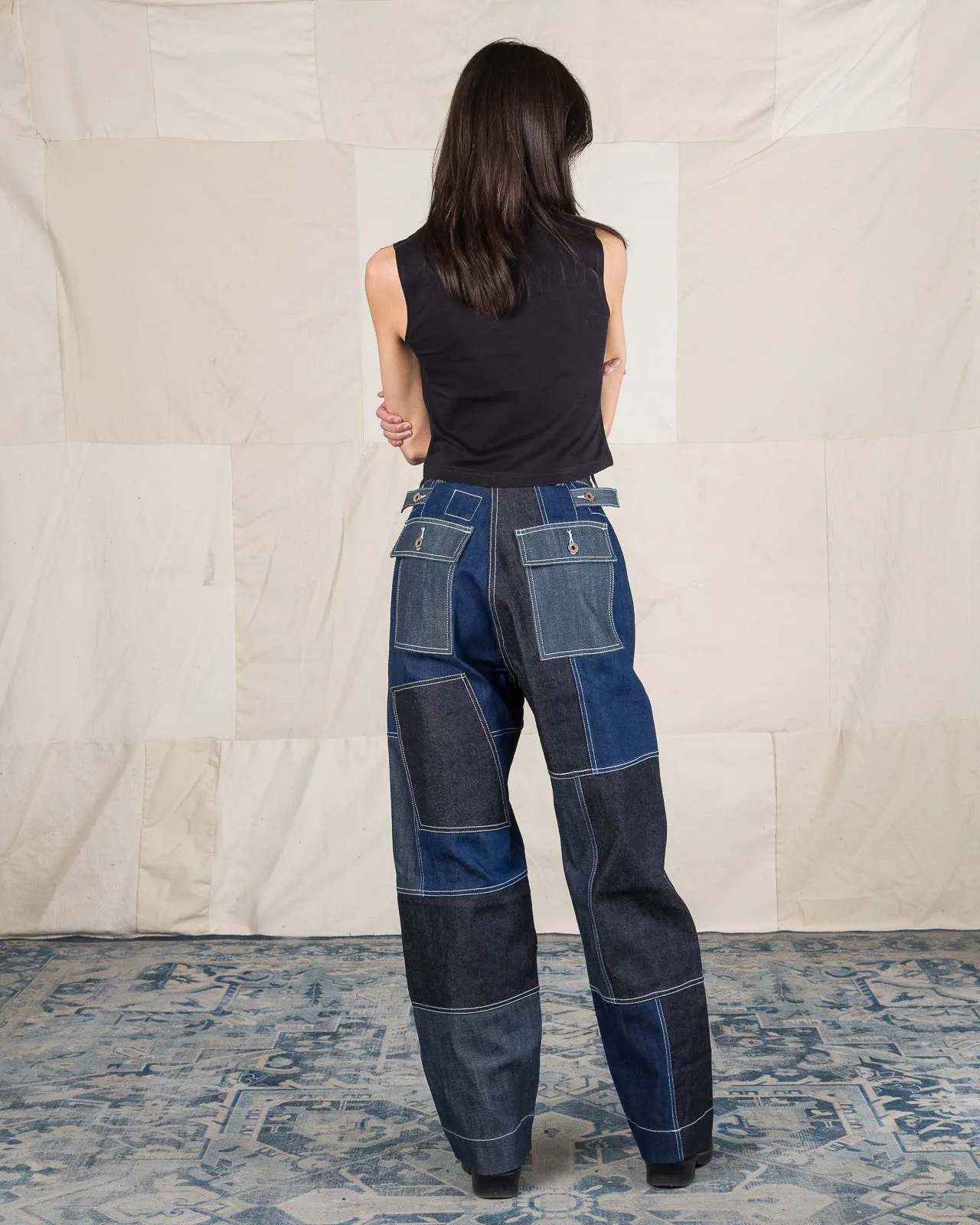 Unisex Freedom Flight Trouser - Denim