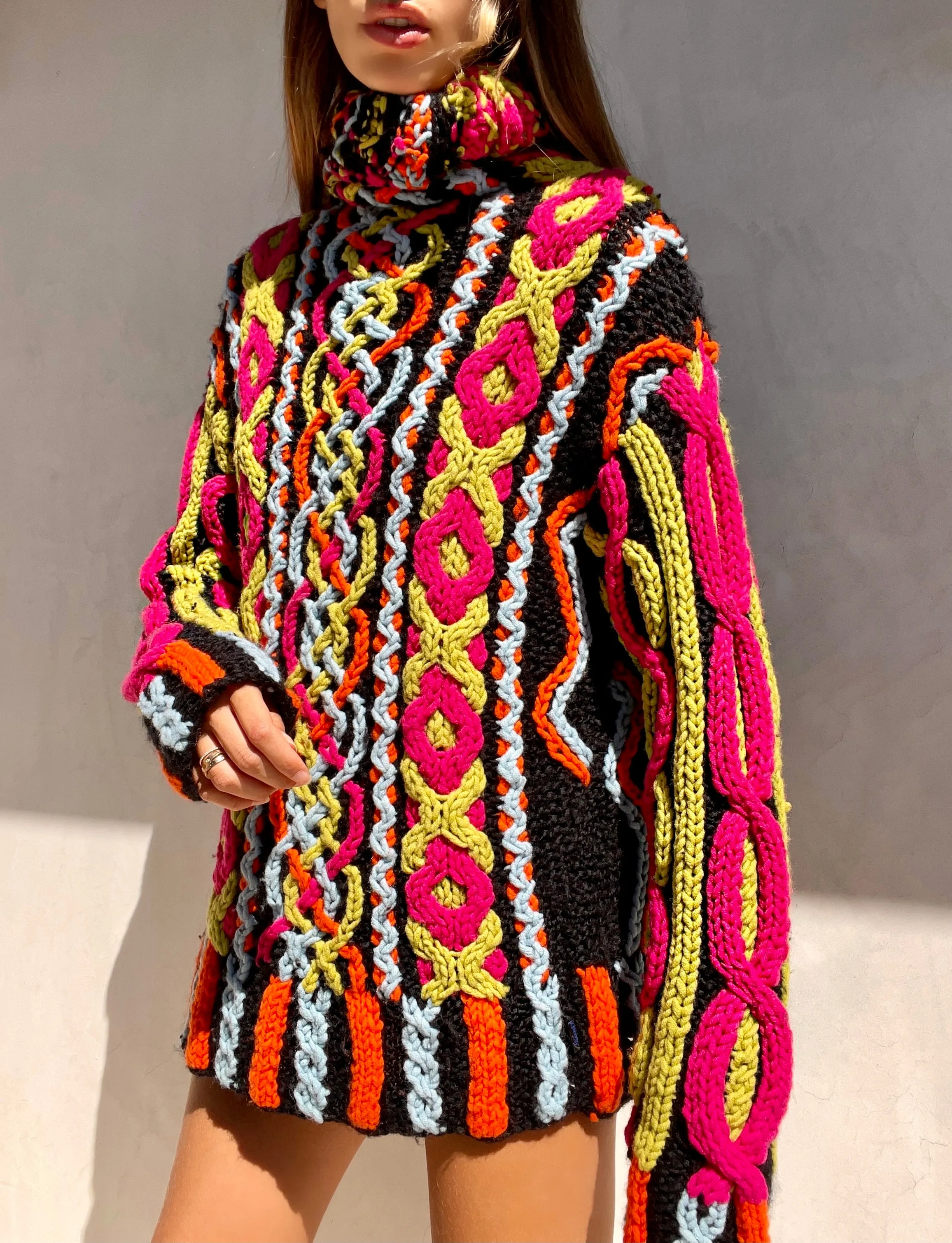 Vintage Christian Lacroix Knit Sweater