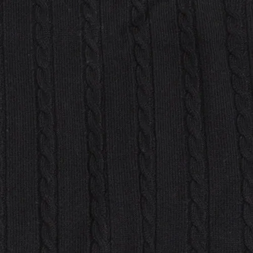 Viyella Cable Front Sleeveless Baruffa Merino Wool Cardigan Vest
