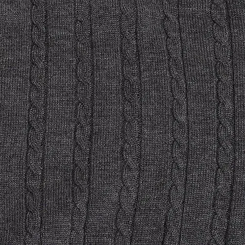 Viyella Cable Front Sleeveless Baruffa Merino Wool Cardigan Vest