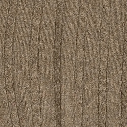 Viyella Cable Front Sleeveless Baruffa Merino Wool Cardigan Vest