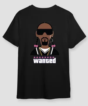 Wanted   - Round Neck T-shirt