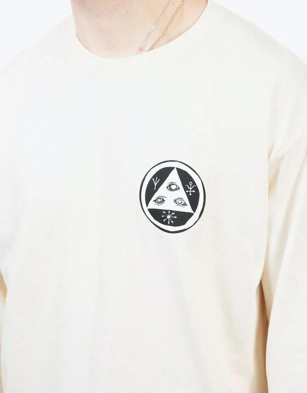 Welcome Sloth L/S T-Shirt - Bone