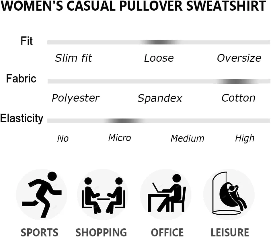 Women's Crewneck Sweatshirts Oversized Casual Long Sleeve Cotton Fall Tops Cute Cat Pattern Pullover Sweatshirt