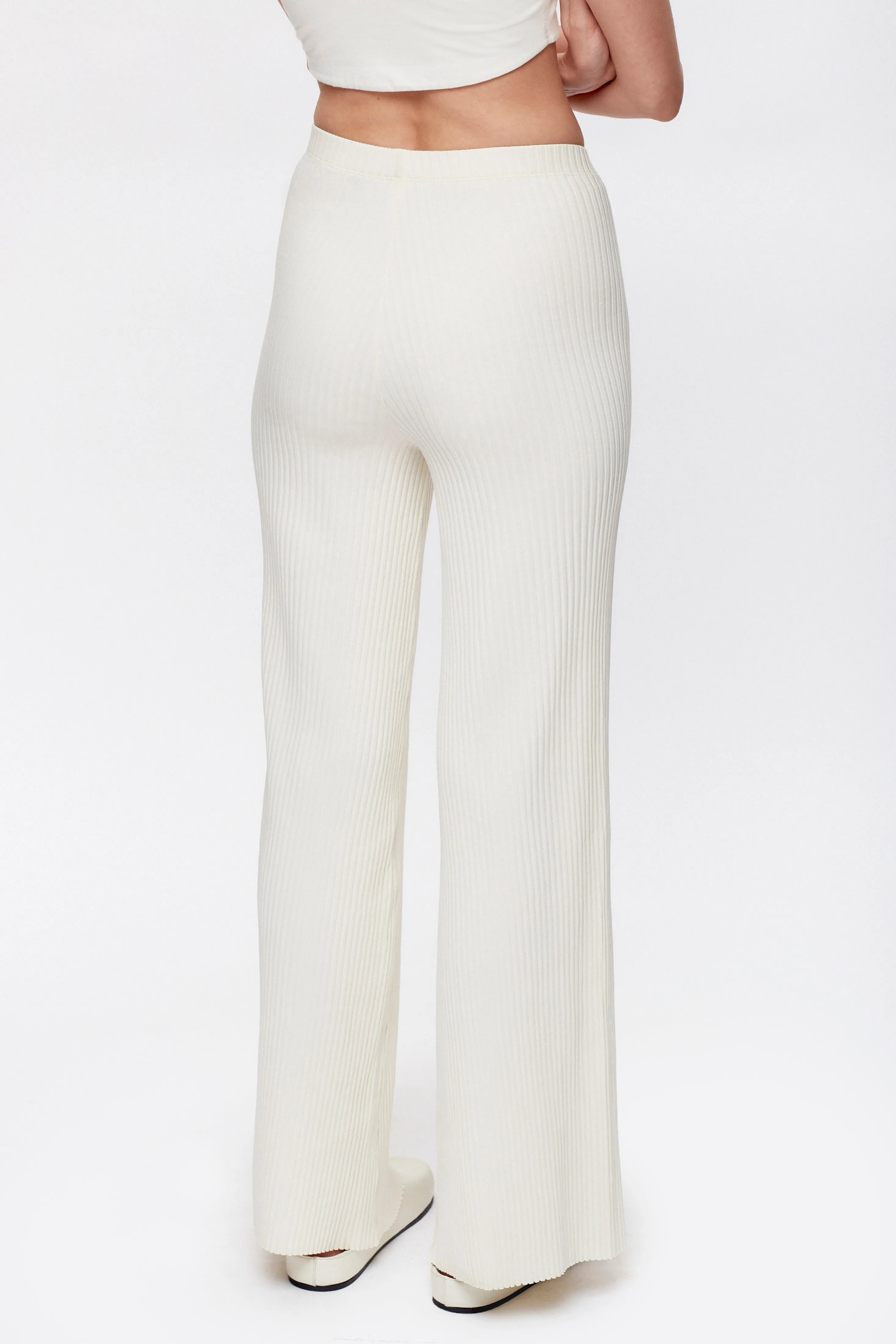Women's Nile Rib Pant in Marshmallow